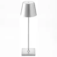 Sigor 4508901, Sigor Akkuleuchte Akku-Tischleuchte Nuindie 380mm silberfarben...