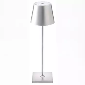 Sigor Nuindie LED-Akku-Tischleuchte silber