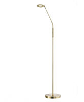 Fischer & Honsel LED-STEHLEUCHTE Messing 150 cm, Energieeffizienzklasse: F