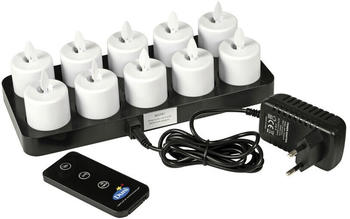 Duni Moving Flame LED 10er-Set warmwei&szlig; (192536)