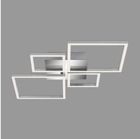 Briloner Leuchten LED Deckenleuchte "3128018 FRAME" LED-Board Warmwei&szlig; Deckenlampe,