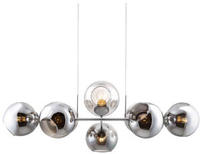 NOWA H&auml;ngeleuchte "PILAR" E27 1 Stk. Pendelleuchte, H&auml;ngelampe, Glas, Esstisch,