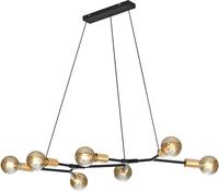 Trio 306700732, H&auml;ngelampe Trio Cross Schwarz TR 306700732 91 cm x 150 cm