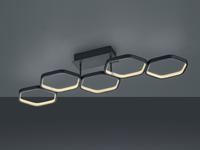 REALITY Leuchten LED Deckenleuchte "Vigo" LED-Board 1 Stk. Warmwei&szlig; dimmbare LED
