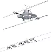 Paulmann 94133, Paulmann MacII 94133 Seil-Komplettsystem GU5.3 50W LED Chrom...
