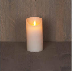 Coen Bakker LED-Stumpenkerze 7,5x15cm elfenbein