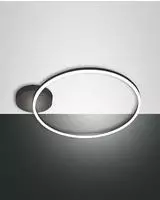 Fabas Luce Lighting - Giotto Moderne Led-deckenleuchte 36w Schwarz 3508-61-101...