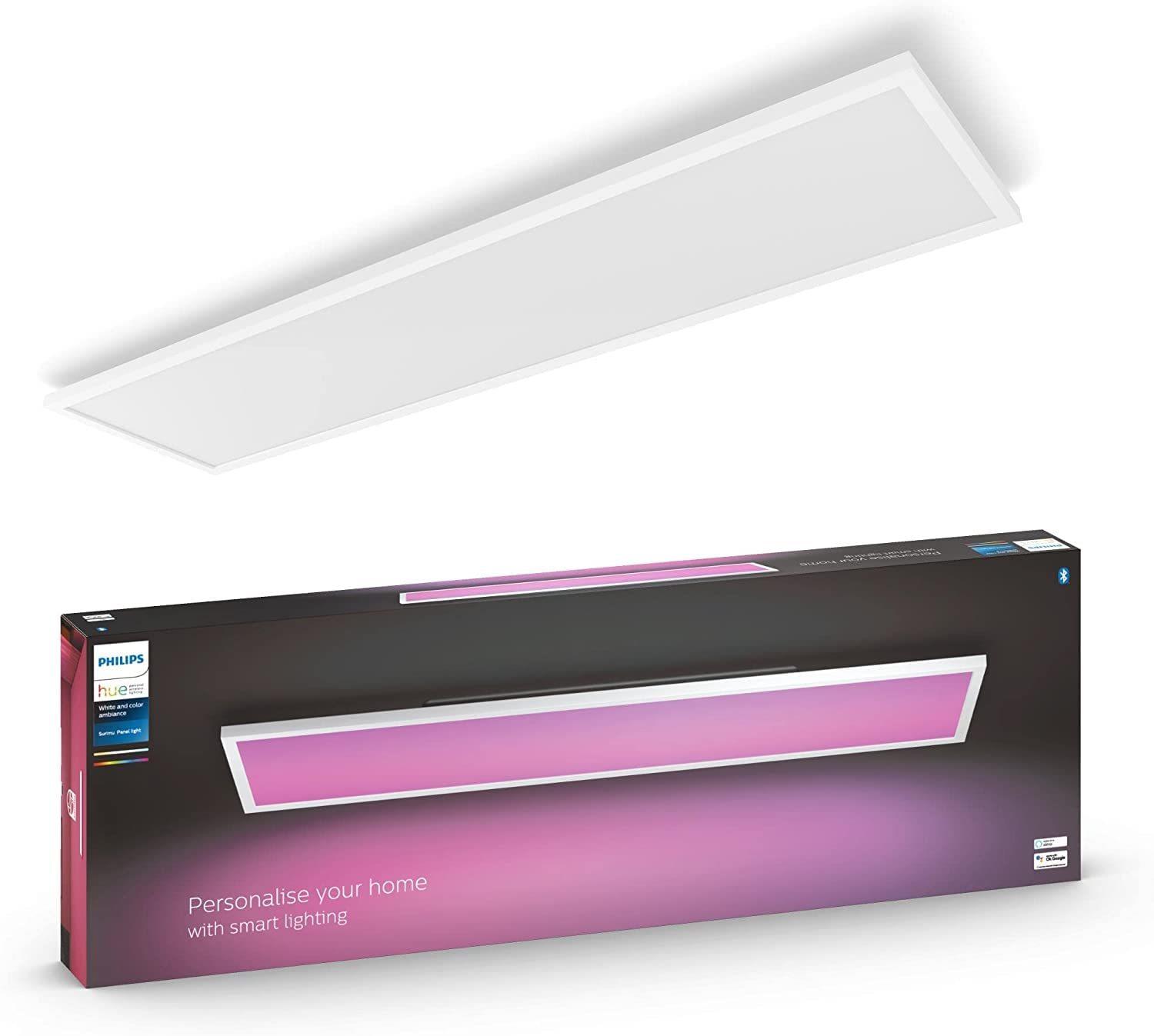 2024) (929002966501) White 120x30cm Test LED-Deckenpanel 250,05 Ambiance Philips Color (Januar And Hue - € ab Bluetooth