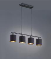 Reality Leuchten Pendelleuchte Schwarz Tommy