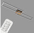 Briloner CCT LED Wand- und Deckenleuchte schwarz LED/40W (3145-014)