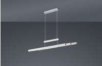 Led Pendelleuchte Trajan Ausziehbar H&ouml;henverstellbar Silber, Max. Breite 150cm
