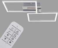 BRILONER CCT LED Design Deckenleuchte, Lichttemperatur + Helligkeit regulierbar
