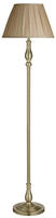Searchlight Stehlampe "Flemish Floor Lamp- Antique Brass Pleated Shade" E27 1 Stk.