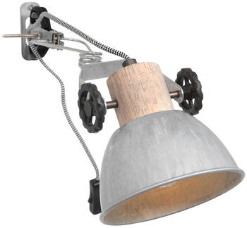 Steinhauer Gearwood Klemmspot E27 nickel (2752NI)