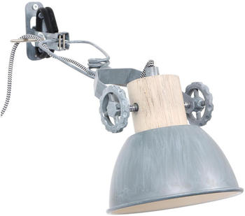 Steinhauer Gearwood Klemmspot E27 grau (2752GR)