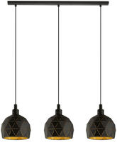EGLO H&auml;ngeleuchte "ROCCAFORTE" E14 1 Stk. H&auml;ngeleuchte - L75 x B17 x H110 cm - f&uuml;r