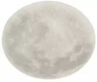 TRIO Leuchten LED Deckenleuchte "Lunar" LED-Board 1 Stk. Warmwei&szlig; "Mondleuchte"