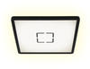 Briloner 3390-015, Briloner Slim LED Panel Free schwarz 29,3 x 29,3 cm mit