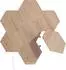 nanoleaf Elements Wood Look Hexagons Smart Lighting LED Panel