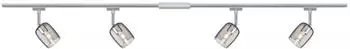 Paulmann URail Blossom Spot G9 4x10W Chrome/Smoking Glass (96899)