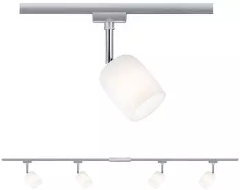 Paulmann URail Blossom Spot G9 4x10W chrom/Satin (96898)