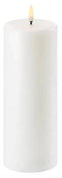 Uyuni Pillar Ø7,8x20,3cm Nordic White