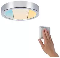 Paulmann LED Deckenleuchte "Aviar" 1 Stk. Tageslichtwei&szlig;