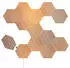 nanoleaf Elements Wood Look Hexagons Smart Lighting LED Panel