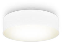 B.K.Licht LED Deckenleuchte E27 1 Stk. Warmwei&szlig; Deckenlampe, Textil Lampenschirm,
