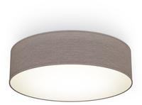 B.K.Licht LED Deckenleuchte E27 1 Stk. Warmwei&szlig; Deckenlampe, Textil...
