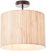 Brilliant Deckenleuchte "Wimea" E27 1 Stk. 30cm schwarz/holzfarbend