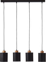 Brilliant Pendelleuchte "Vonnie" E27 1 Stk. Stoffschirme, 111cm H&ouml;he, 80 cm...