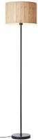 Brilliant Stehlampe "Wimea" E27 1 Stk. schwarz/natur