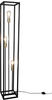 TRIO Leuchten Stehlampe »VITO«, 3 flammig-flammig, Höhe 153 cm, Fussschalter,