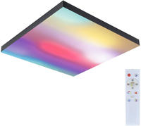Paulmann 79908, Paulmann Velora Rainbow 79908 LED-Deckenleuchte Warmwei&szlig; Schwarz