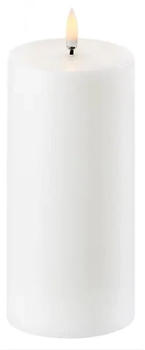 Uyuni Pillar Ø7,8x15,2cm Nordic White