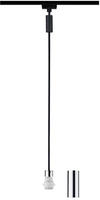 Paulmann 96919, Paulmann Hochvolt-Schienensystem-Leuchte 1phasig E27 20W LED Schwarz