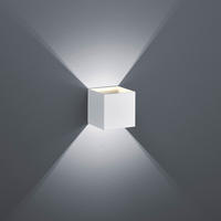 TRIO Leuchten LED Wandleuchte "Louis" LED-Board 1 Stk. Warmwei&szlig; LED Wandlampe wei&szlig;