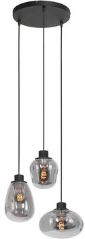 Steinhauer Reflexion 3-flammig E27 schwarz (3079ZW)