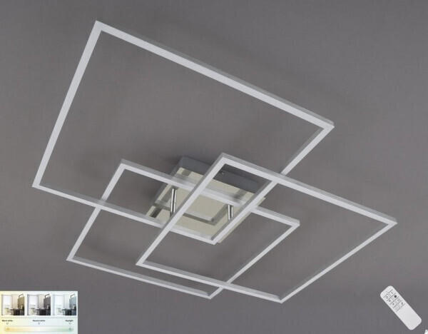Briloner CCT LED Wand- und Deckenleuchte chrom-aluminium LED/52W (3097-018)