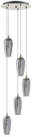 EGLO 96345, EGLO FARSALA CLUSTER 5X300LM GS/RAUCH