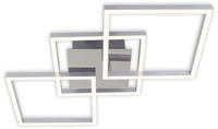 Briloner Leuchten LED Deckenleuchte "3217018 FRAME" LED-Board Warmwei&szlig; Deckenlampe,