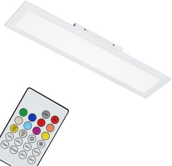 Briloner RGB-LED Deckenleuchte-Panel weiß APP+CCT 18W (3033-016)