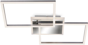 Briloner CCT LED Wand- und Deckenleuchte chrom-aluminium LED/40W