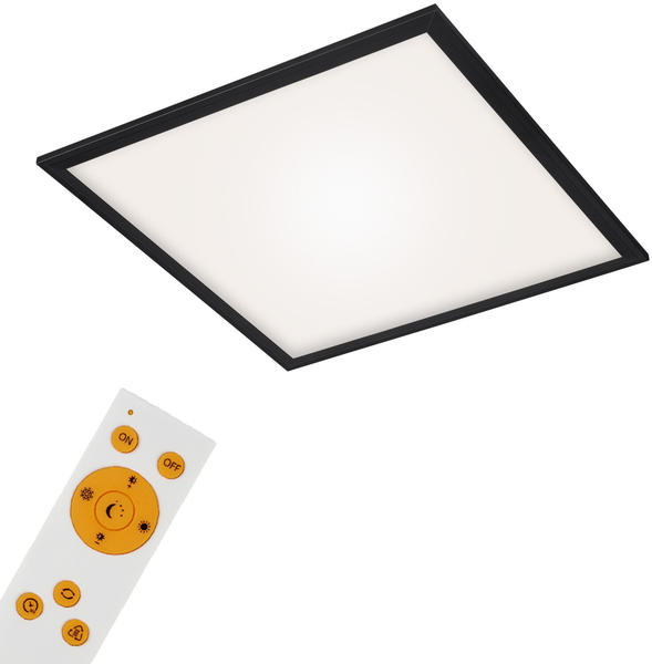 Briloner Ultraflaches CCT LED Panel schwarz 1xLED/24W (7179-015)