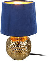 REALITY Leuchten Schreibtischlampe "Sophia" E14 1 Stk. Nachttischlampe, Keramik Fu&szlig;