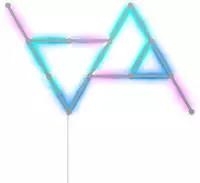 Nanoleaf NL59-K-6002LW-15PK-EU, Nanoleaf Lines Starter Kit - Lichtleiste - LED