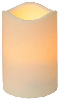 Star Trading LED Kerze PAUL flackernd LED H: 11,5cm Batterie creme