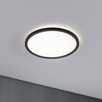Paulmann 71012, Paulmann Atria Shine 71012 LED-Deckenleuchte 16W Neutralwei&szlig; Schwarz