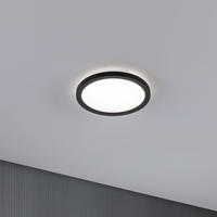 Paulmann 71011, Paulmann Atria Shine 71011 LED-Deckenleuchte 12W Neutralwei&szlig; Schwarz